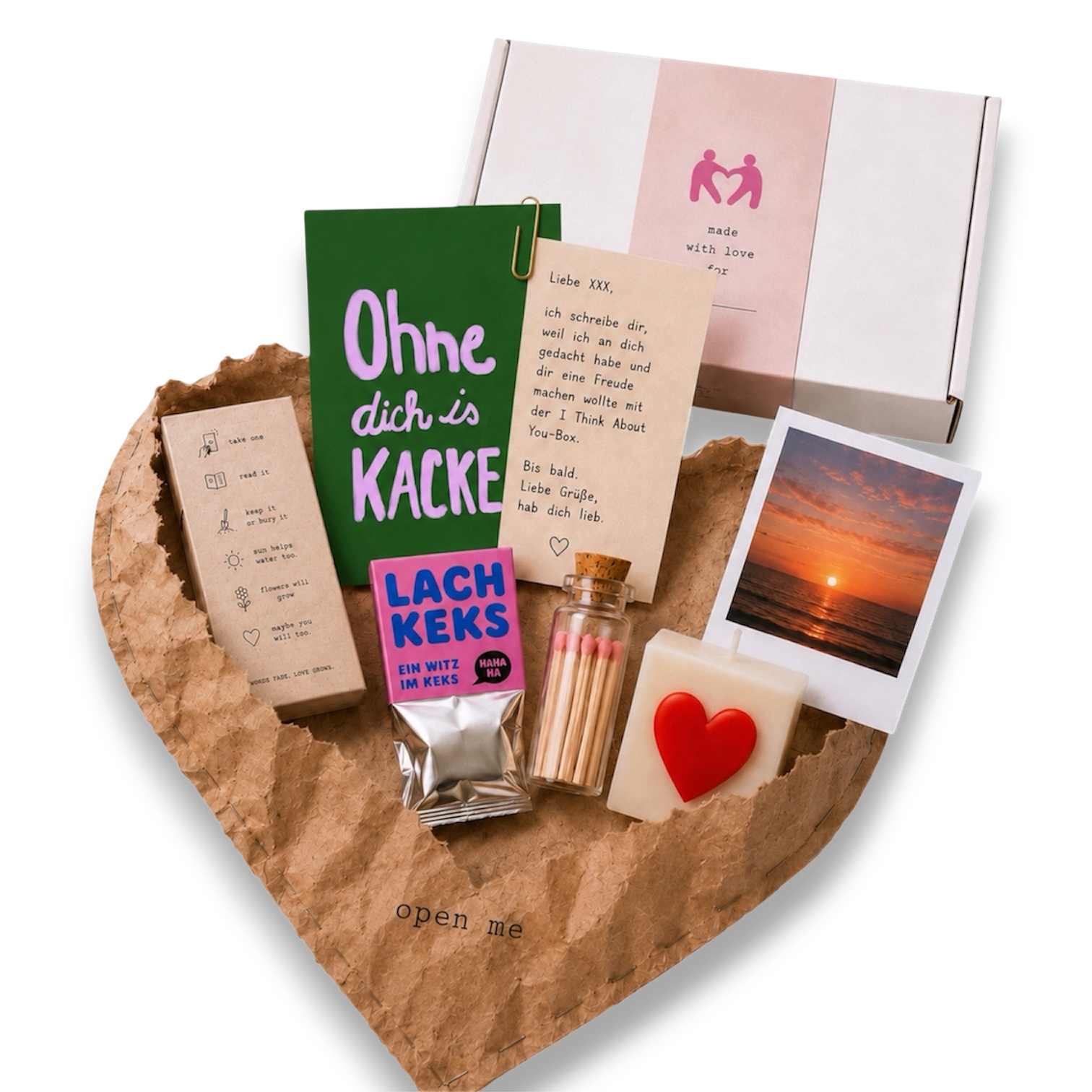 (1) "I think about you" - Box